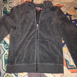 Juicy couture velour zip up jacket